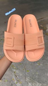 Sandal Dewasa Perempuan Selop Jelly Import Motif Gesper Viral Remaja Korea Trendi