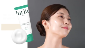 Purito Seoul Mighty Bamboo Panthenol Cream 100ml Skin Barrier Repair 24H Deep Hydration Lock‑In Moisture Soothe Sensitive Skin Reduce Water‑Loss Lightweight Panthenol Moisturizer For Dry Irritated Skin