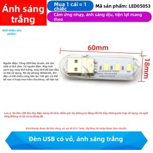 TELESKY | Đèn LED Mini Điều Khiển Cảm Ứng USB cho Bàn Phím Máy Tính và Đèn Dã Ngoại