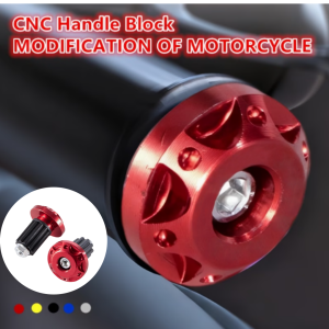 2Pcs Motorcycle Handlebar End Plug Grips Caps Slider for Honda Yamaha KTM Dirt Bike Motorbike Accessories