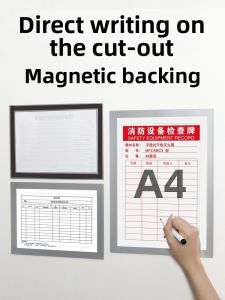 QINLEYI | Magnetic Transparent Document Holder A4 Size