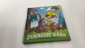 Paw Patrol Jurassic Bark Story Secrets Hardcover Storybook with 32 pages suitable for children ages 3-6