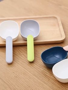 💎Dita_shop💎  ที่ตักอาหารสุนัข แมว ช้อนตักอาหาร พร้อมตัวหนีบปากถุง ช้อนอเนกประสงค์