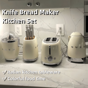 Smeg bread toaster (2 Slices) TSF01 Retro Toaster Pembakar Pembakar Roti SMEG