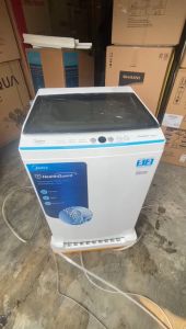 Mesin Cuci 1 Tabung MIDEA MA 100w75 One Touch Smart Wash Low Watt 7.5 KG