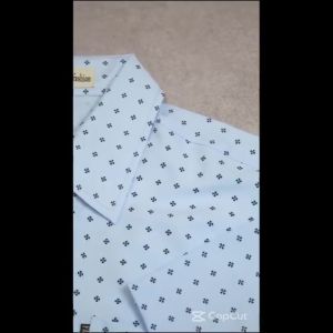 Áo sơ mi nam tay ngắn một túi cao cấp vải lụa GENALPHA vải lụa co giãn mềm mịn form rộng classic GEN140