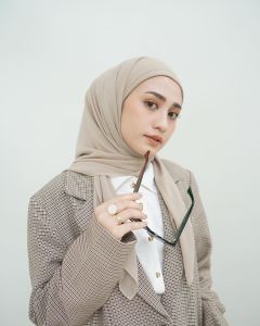 Hijab Segi Empat Malay Premium 2 in 1/Segi Tiga Malay 2 layar Bisa pakai bolak balik