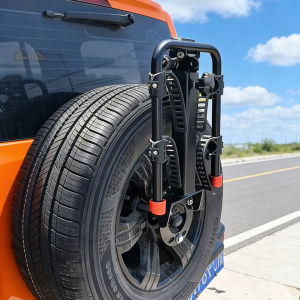 ZENTORACK | Folding Spare Tire Mount Rear Bike Rack