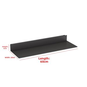Lighted Iron Display Shelf
