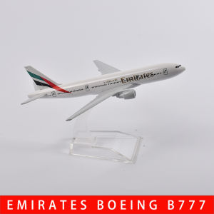 JASON TUTU 1/400 Scale Diecast Metal United Arab Emirates Airline Boeing 777 A340 A380 Aircraft Model 16CM Miniature Authentic