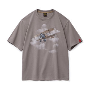 MADEN | Vintage Distressed Cotton Printed T-Shirt Summer