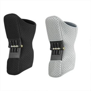 VTTO 1PCS Knee Protection Booster Knee Brace Joint Support Spring Knee Stabilizer Pad Sport Training Squat Knee Joint Support Pad