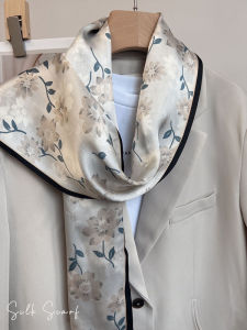 Classical Elegant Silk Scarf Light