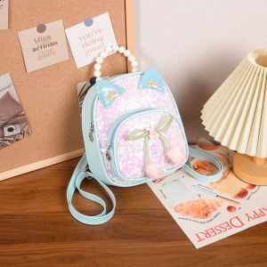 MUXIAOHUAN | Cute Princess Backpack for Girls 1-3 Years Glitter