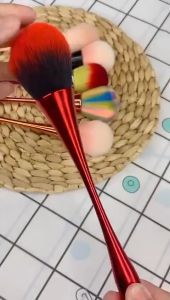 EF Kuas Make Up Besar Powder Brush Untuk Bedak Tabur Large Powder Blush On Bulu Lembut MakeUp Brushes Tools