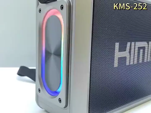 Loa Bluetooth KIMISO KMS 252 - Công Suất Lớn Bluetooth V5.0Đèn Led Cực Chất - Loa Hát Kara Cao Cấp Loa Xách Tay Karaoke