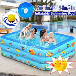 Murah Inflatable Swimming Pool For Kids 1.2M 2M /kolam renang anak free pompa/ Kolam Renang Anak Jumbo Murah 2 Meter /pompa kolam renang anak /Kolam Mandi Bola Keluarga/kolam renang anak jumbo 2 meter gratis pompa/kolam renang anak 1 set pompa dan bola