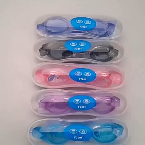 แว่นตาว่ายน้ำที่ทันสมัย Swimming Goggles กัน UV สายซิลิโคน ความละเอียดสูง(5 สี) ปรับขนาดได้