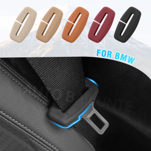 Car Seat Belt Buckle Cover Protector Anti-collision Soft Silicone Case Protection For BMW X3 X4 2011-2023 Interior Accessories