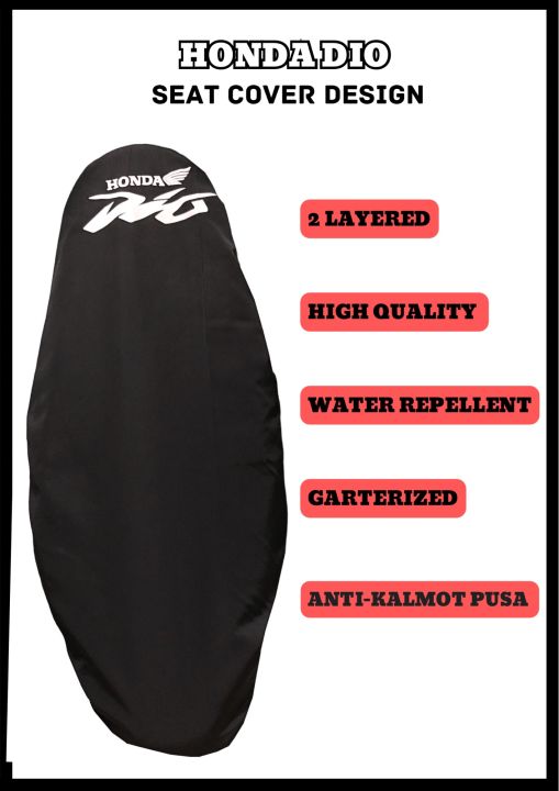 HONDA DIO ANTI KALMOT PUSA SEAT COVER HIGH QUALITY, WATERPROOF AND 2 LAYERED