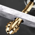 Hex Masonry Drill Bits 1/4 Shank Titanium Steel Metal Cross Drill For Glass Ceramic Concrete Brick Hard Drill Bit Tool. 