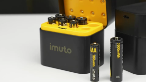imuto 1.5V AA Rechargeable Lithium-ion Battery 3600mWh High Capacity 8xAA Camera Batteries