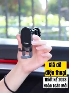 Giá đỡ điện thoại Huyndai chất liệu cao cấp thiết kế sang trọng gài cửa gió điều hòa trên xe hơi