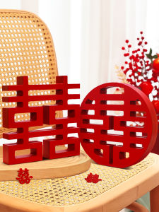 Wedding Engagement 3D Auspicious Character Decorations