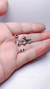 2/5/10/20/50Pcs Hex Hexagon Socket Set Screw Cone Point Grub Screw M2 M2.5 M3 M4 M5 M6 M8 M10 M12 304 Stainless Steel DIN914