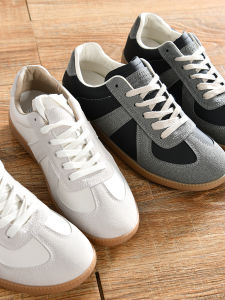 Ultra-suede Faux Nubuck Anti-slip Cow Tendon Summer Mens Retro Versatile Casual Low-cut Shoes Trendy Slip-on Sports Shoes