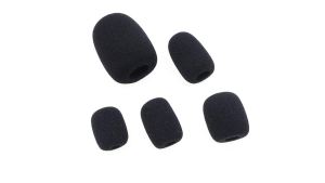 10-50pcs 6mm Mini Headset Microphone Cover Sponge Foam Windscreen Replacement for Lavalier Gooseneck Conference Mic