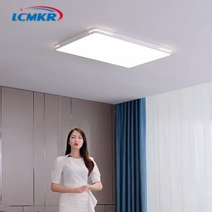LCMKR โคมไฟติดเพดานเครื่องจักรกลม 3สี ทรงเหลี่ยม/ทรงกลม โคมห้อยเพดาน โคมไฟติดเพดาน โคมไฟห้อยเพดาน โคมไฟเพดานโมเดิร์น ห้องรับแขก ห้องครัว