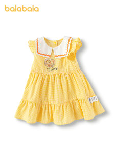 Balabala ชุดเดรสเดรสเจ้าหญิงสำหรับเด็กสำหรับเด็กทารก2025ฤดูใบไม้ผลิและฤดูร้อนใหม่หวานและทันสมัย