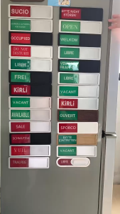 [Local Stock] Occupied Vacant Door Signs Do Not Disturb Door Sign Open Closed Sign for Home Office