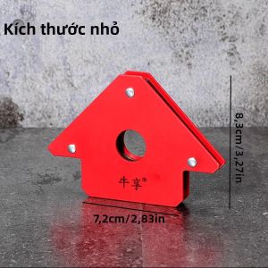 Máy Hàn Từ Tính Định Vị Góc 45/90/135 Độ Nam Châm Hàn Kim Loại Dụng Cụ Gia Công Kim Loại Gang Đúc Dự Án Tự Làm Tại Nhà