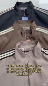 Jaket Sport Casual Pria Katun Bolak-Balik | RRSTORE