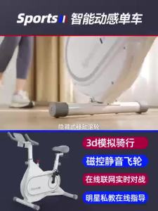 Exercise Bike Home Gym Stationary Bike Cycling Exercise Machine Indoor Exercise Bicycle Trainer Weight Loss Exercise Equipment Mute Indoor Bicycle Bike 动感单车
