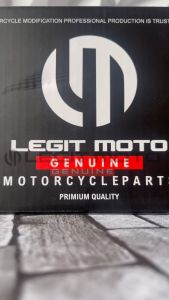 LEGITMOTO ADJUSTABLE SIDE MIRROR MINI SHORT STEM CLEAR AND NON-GRADED LENS UNIVERSAL FOR YAMAHA AND HONDA MOTORCYCLE