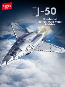 SENBAOJIMU | Buildable Fighter Jet Model Building Toy