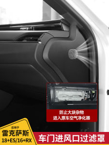 Lexus ES200 RX300h Door Air Filter Mask Car Interior Decoration Accessories Metal Material Door Inner Panel Application