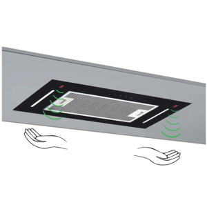 Máy hút mùi Eurosun EH 90K11S công suất 1000m3h thân sơn tĩnh điện inox cao cấp 90cm hiện đại