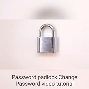 LOCK010 Gembok Kombinasi Angka 4 Digit Tahan Air Kuat Cocok untuk Dalam dan Luar Ruangan Pintu Pagar Kunci Kode Kata Sandi Kokoh