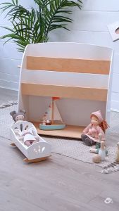 Tender Leaf Toys เฟอร์นิเจอร์เด็ก ชั้นวางหนังสือ Forest Book Case