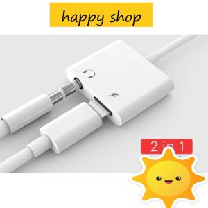 Cổng Cáp Chuyển Đổi Tai Nghe 3.5mm Có Bluetooth Jack Chuyển Đổi Tai nghe IP Tròn - Dẹp (HỘP)- BH 1năm - Happy Shop.
