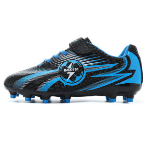 Youth Kids Professional Soccer Cleats Football Boots Non Slip Breathable Lightweight Training Shoes Boys Girls Match Sneakers