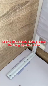 Miếng dán thanh chắn giường cho bé chịu tải 20KG miếng dán cường lực không khoan đục - HOANA