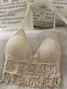 Sleeveless Hollow Open Back Loose Strap Sleeveless Hollow Backless Loose Sling