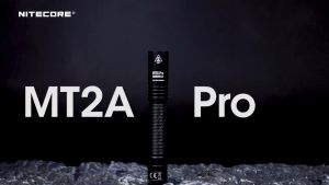 Nitecore MT2A Pro Flashlight - 1000 Lumens - 2x AA Battery - 255m - USB-C Rechargeable Battery- IP68
