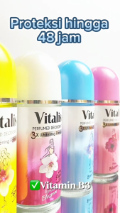 VITALIS PERFUMED DEODORANT 40ML EXTRA TAHAN LAMA