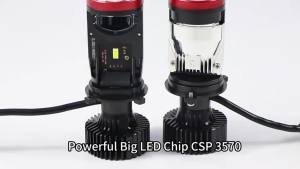 Đèn Pha LED Ô Tô 120W H4 Thấu Kính Mini Projector 6000K Cos-pha Thiết Kế Quạt Turbo Đèn LED Tự Động Lắp Đặt Phổ Thông Cho Xe Tay Lái Trái/phải 12V 24V